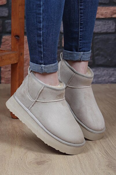 Pierre Cardin 52709 Γυναικείες μπότες από σουέτ με επένδυση από γούνα, χοντρή...