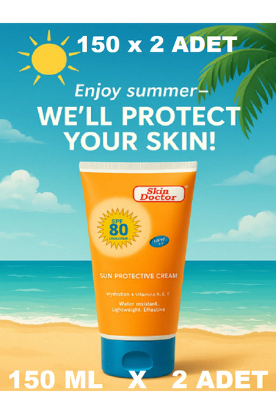 Dr.skin Yüksek Koruma Güneş Koruyucu Krem PA Triple Plus, SPF 80 + Güneş Krem...