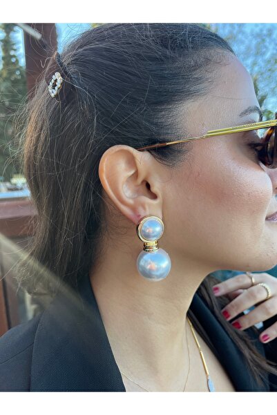 Lajolie İnci çelik küpe