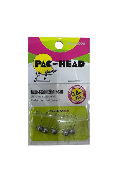 Fujin Pac-Head Aji Game Jighead Zoka 10 No 0.8gr 5 Adet