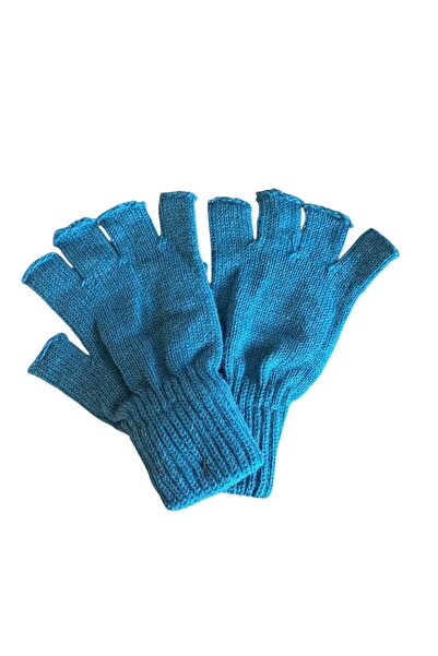 eleven market Tiriko Women's Cut-Out Gloves Turquoise