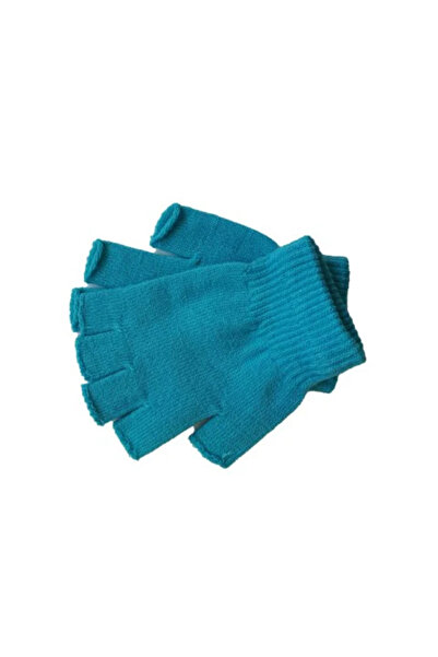 eleven market Tiriko Kadın Kesik Eldiven Turkuaz