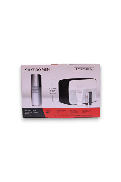 Shiseido Gift Set Shiseido: Men, Moisturizing, Emulsion, For Face, 100 ml + Men, Cleansing, Cleansing ...