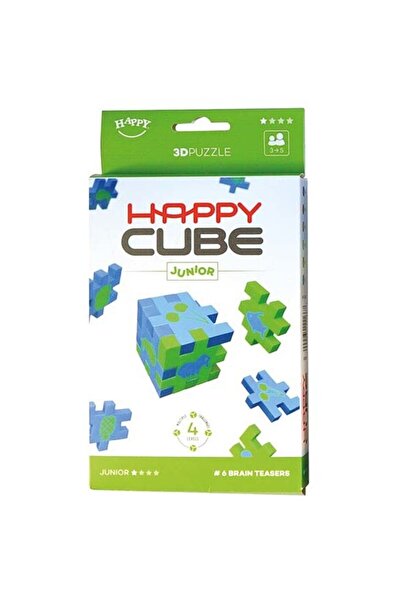 Smart Games - Happy Cube Junior, 2D-3D educational logical puzzle, 4+ years