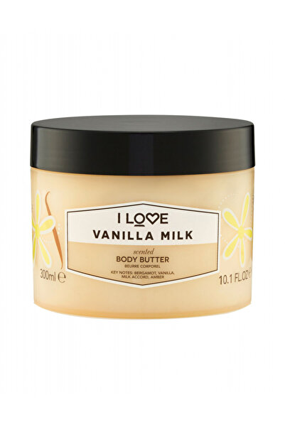 I Love Signature Collection Vegan Hydrating Vanilla Milk Body Butter 330 ml