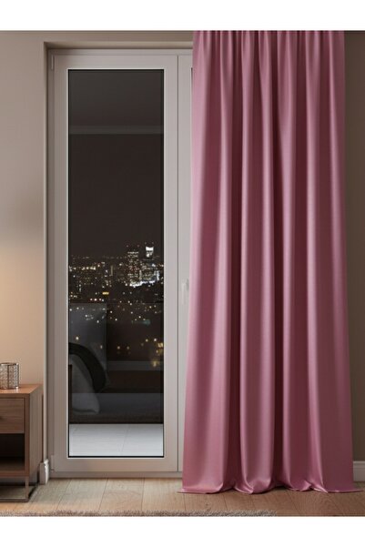 Düzgün desen ستارة من الساتان بدون طيات، ستارة تعتيم، حاجب للشمس، ساتان عادي