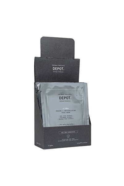 DEPOT Set, Depot, 800 Skin Specifics No. 806, Hyaluronic acid, Toning and revitalizing, Fabric mask,