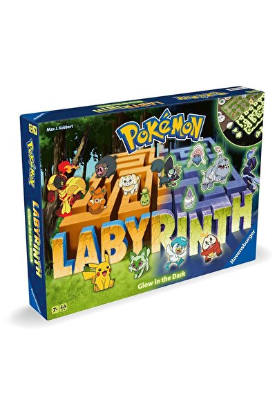 RAVENSBURGER Labyrinth Pokémon Glow in the Dark, joc labirint pentru copii de...