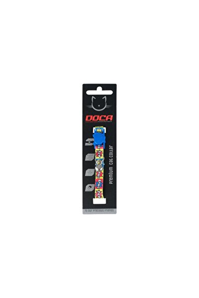 DOCA Cat Collar Safety Click (Safety Lock) 17-24cm Adjustable, Opens When Forced to Open