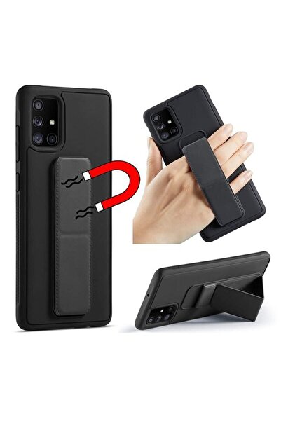 Generic Samsung Galaxy S20+ Magnetic Stand & Holder Premium Silicone Hand Str...