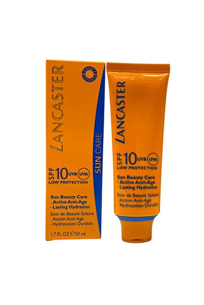 Lancaster Sun Beauty, Anti-Aging, Sunscreen, For Face, SPF 10, 50 ml