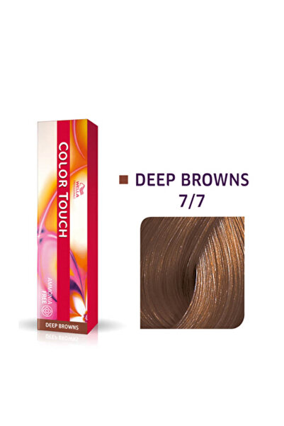 Wella Professionals Color Touch Ammonia-Free Semi-Permanent Hair Dye 7/7 Medium Chestnut Blond 60 ml