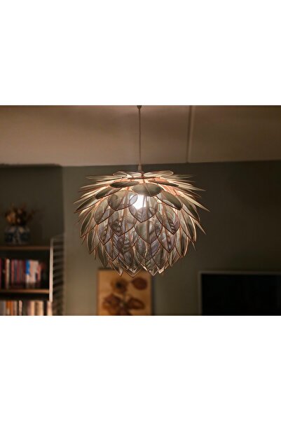 Rekatech Yeşil Lotus Yapraklı Modern Sarkıt Avize – Salon, Oturma Odası ve Çocuk Odası İçin Aydınlatma