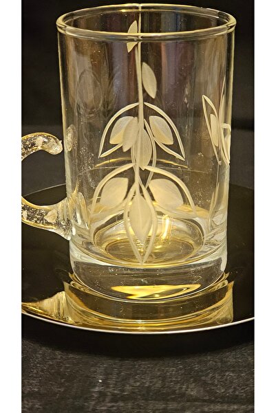 Turkish Store İstanbul Tulip 18-Piece Tea and Coffee Set