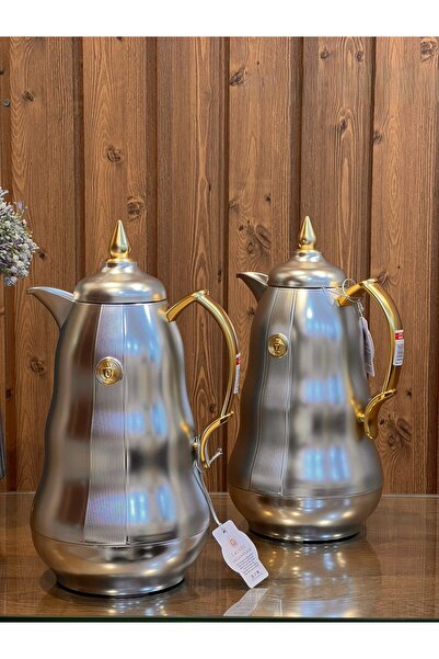 lovure 1/1 liter tea and coffee thermos set with an elegant and modern design