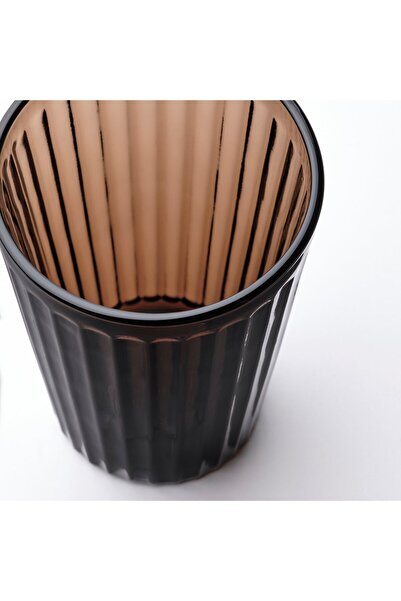 IKEA VARDAGEN Glass, brown, 31 cl
