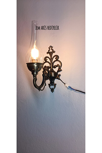 ZEM ARİS HEDİYELİK Handmade Gas Lamp Sconce