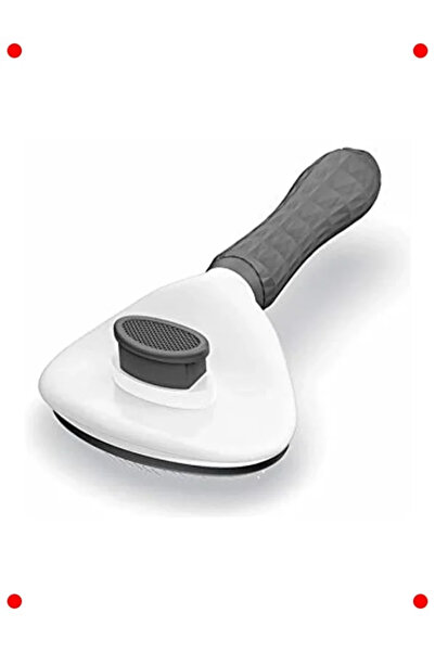 ShopZum مشط تنظيف تلقائي للحيوانات الأليفة (رمادي)