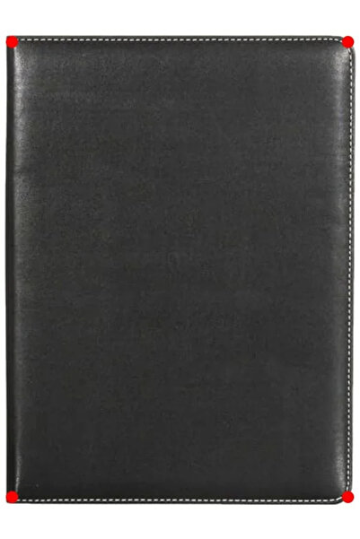 markentegra دفتر ملاحظات مكتبي من الجلد الصناعي مقاس A4 - أنيق وعملي