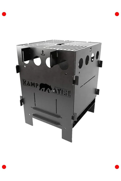 Genel Markalar Portatif Çok Yakıtlı Katlanır Kamp Sobası ve Izgara