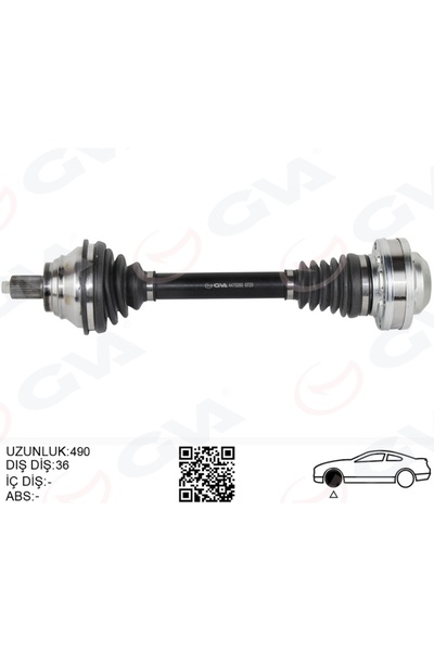 Genel Markalar KOMPLE AKS ÖN SOL GOLF5-JETTA-CADDY-PASSAT 1.9 TDİ-2.0 TDİ 04-...