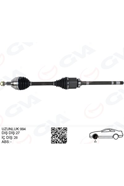 Genel Markalar ON AKS KOMPLE SAG KUGA I 08>13 2.0 TDCI