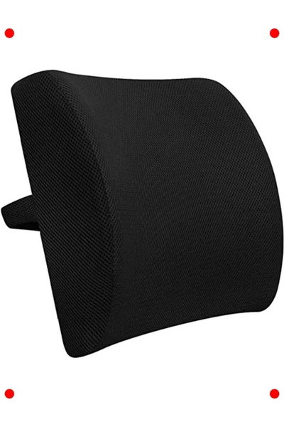 NETWORK ART وسادة دعم أسفل الظهر والخصر من الفيسكو للعناية بالعظام