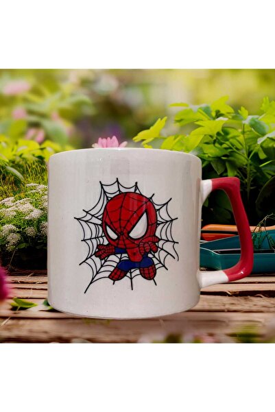 GameFruy Cute Character Double Sided Printed Mug - Ceramic Tea, Coffee Gift Cup Red Luxury