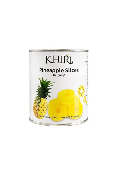 Khiri Dilimli Ananas Konserve 850 G x 24 Adet (Koli)