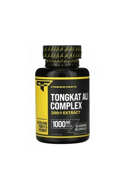 Primaforce Tongkat Ali Complex Tribulus Bioperine 200:1 Extract 1000 mg 60 Caps