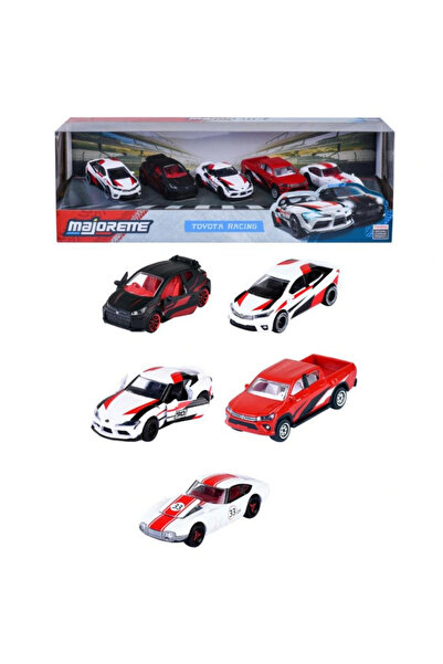 My Reality Fashion Majorette Toyota Racing 5-Piece Model Car Gift Set