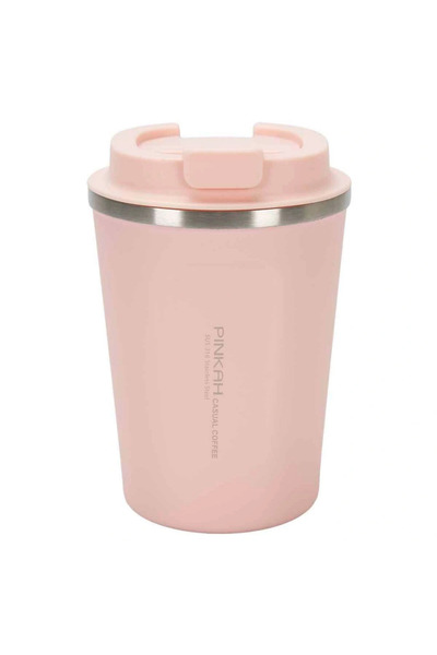 lowell home كوب ترمس للقهوة من الفولاذ المقاوم للصدأ من بينكا، سعة 380 مل