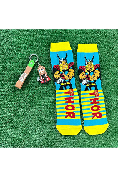 CNS Concept Thor Socks & Keychain Set
