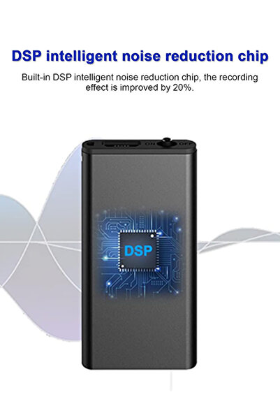 Generic Voice Recorder, 32GB, 100 Hours Continuous Recording, USB, MP3 Audio