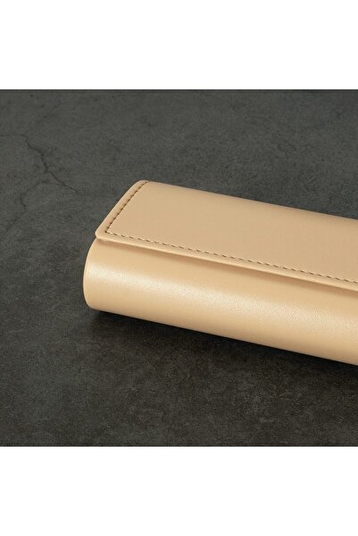 Blythornix Men Eyeglass Case Hard PU Leather, Lightweight Portable Women Eyeglass Protective Holder for Travel