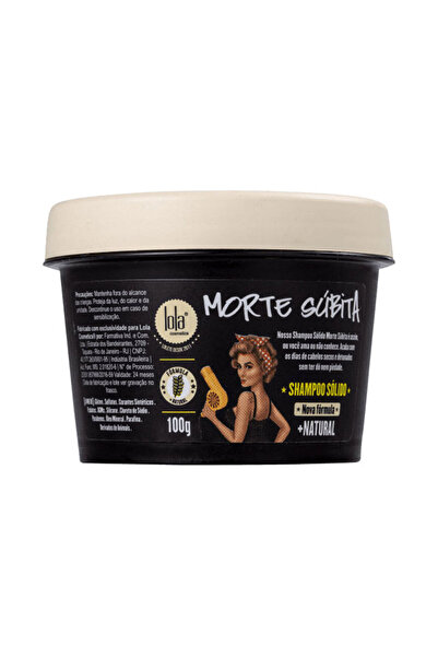 Lola Cosmetics Morte Súbita Champú Sólido 100 gr