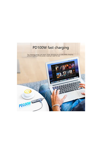 ACER محطة إرساء من النوع C، محول USB-C إلى HDMI 3.0، محطة إرساء 5 في 1، الإصدار الأساسي