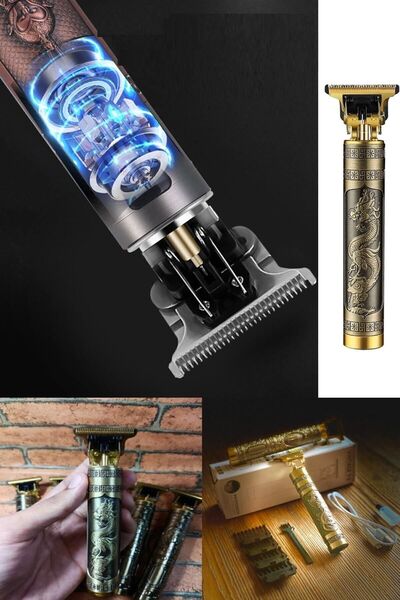 Genel Markalar Uzun Süre Şarjı Dayanıklı Paslanmaz Çelik T Jiletli Sıfır Kesi...