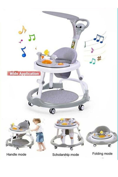 Generic Foldable Multi-Function Baby Walker, Foldable Boy and Girl Baby Walker