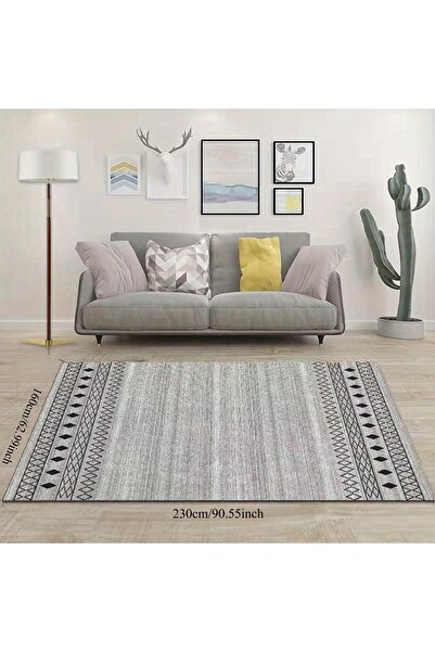 Roam shop Washable Rectangular Soft Touch Carpet indoor outdoor rug,and stain-resistant 160x230cm Multicolour