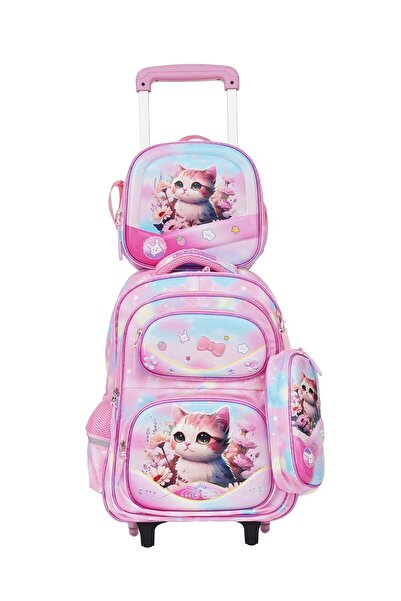 PARAJOHN KiddoKit Character Kitty School bag -Pink