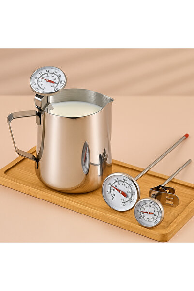 Vivien Home Gida Termometresi Sıvı Gıda Et Su Süt Yiyecek Sıcaklık Ölçer Mutfak Gıda Termometresi Ölçüm