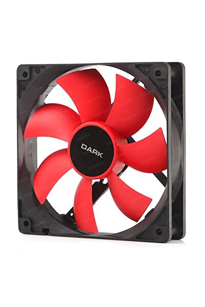 UNIVERSA مروحة علبة الكمبيوتر DRK-388 DARK DKCCF123R ثلاثية الدبابيس مقاس 120 مم