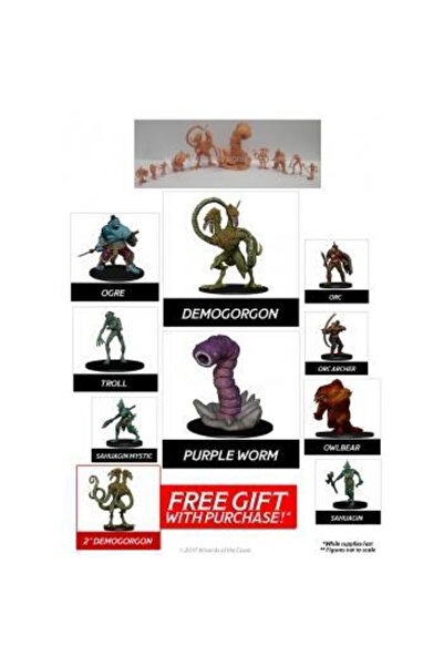 Wizkids Set de creații clasice Dungeons and Dragons Icons of the Realms