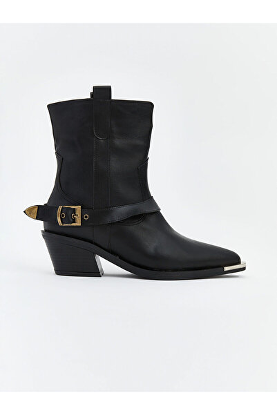 LC Waikiki Vizyon Yeni Sezon Deri Görünümlü Kadın Bot