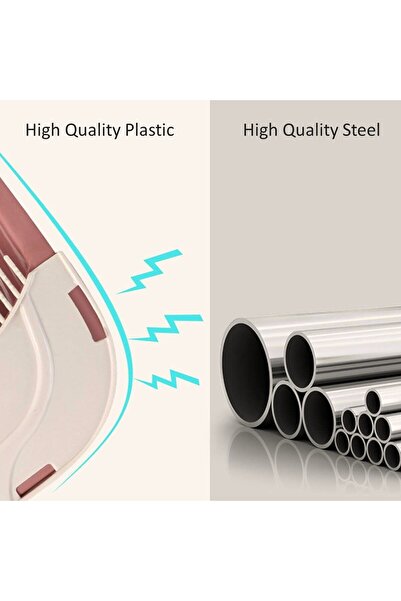 Houzi Dustpan and Broom Brush Set Long Durable Handle Soft Tipped Bristles Best, (Assorted Color)