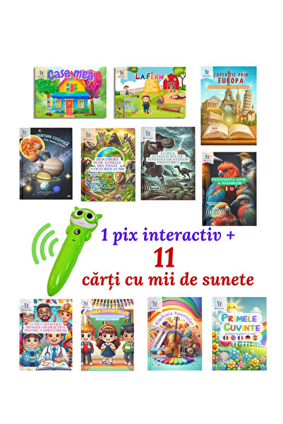 minibooks 11 Cărți interactive cu sunete din a treia generație