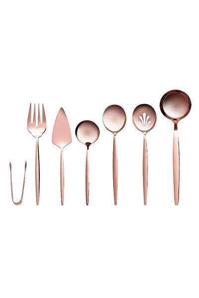 Karaca Orion 7 Piece Service Set Rosegold
