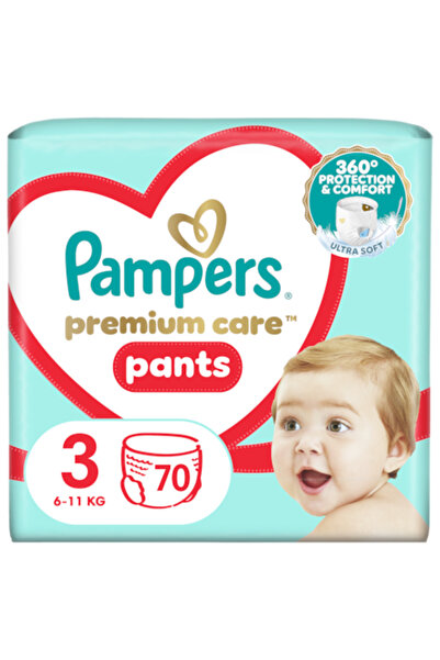 Pampers Premium Care Pants Mega Box, Size 3 (6-11 kg), 70 pcs