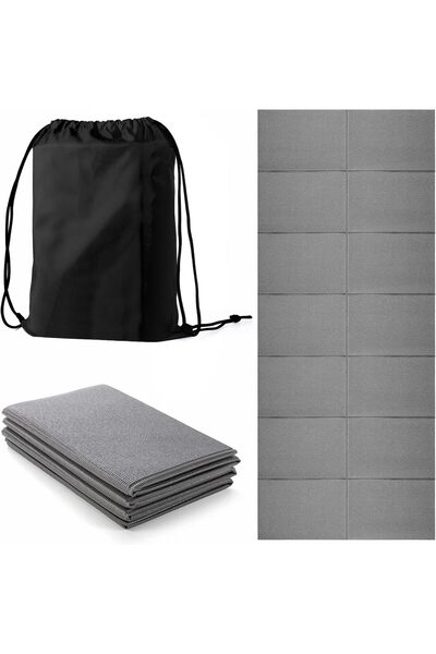 SKY LAND Foldable Travel Yoga Mat EM-9370 6mm PVC Non-Slip Lightweight for Yoga & Pilates